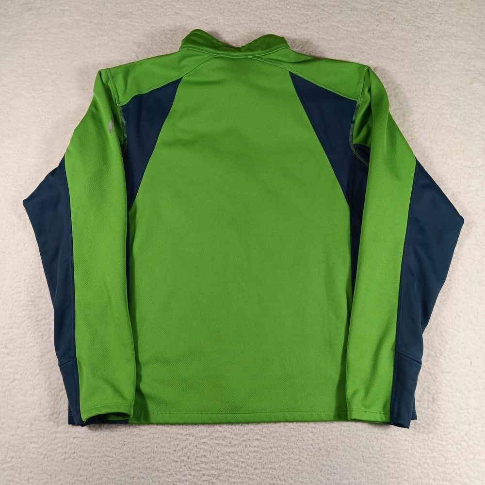 Eddie Bauer Jacket Mens XL Green First Ascent Softshell Full Zip Outdoor Gorp - Picture 8 of 13